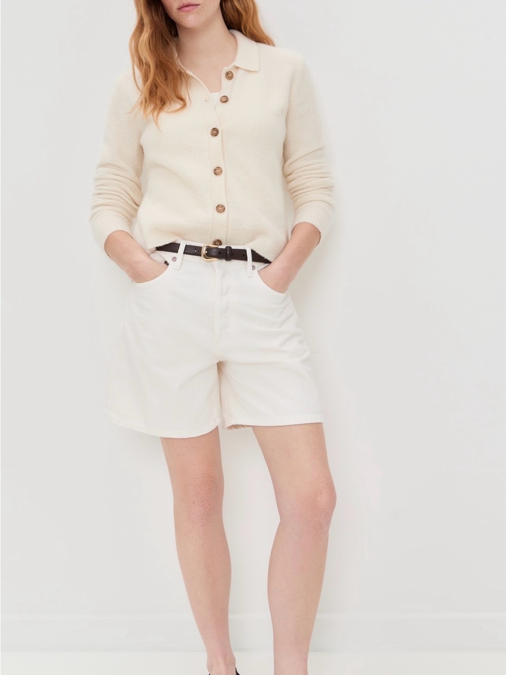 AGOLDE Dame High Rise Baggy Shorts